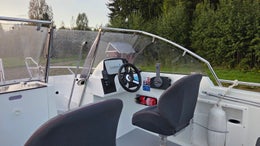 AMT 175 BRF alumiinivene 2022, 70hv Yamaha (takuuta j&auml;ljell&auml; 8.6.2027 saakka)