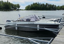 AMT 175 BRF alumiinivene 2022, 70hv Yamaha (takuuta j&auml;ljell&auml; 8.6.2027 saakka)