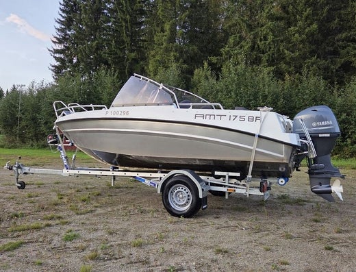 AMT 175 BRF alumiinivene 2022, 70hv Yamaha (takuuta j&auml;ljell&auml; 8.6.2027 saakka)